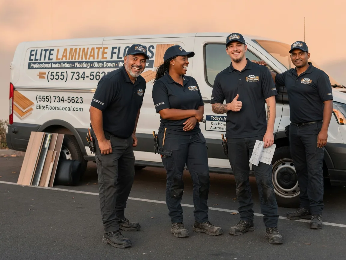 Laminate flooring installation company in Gibson, IA